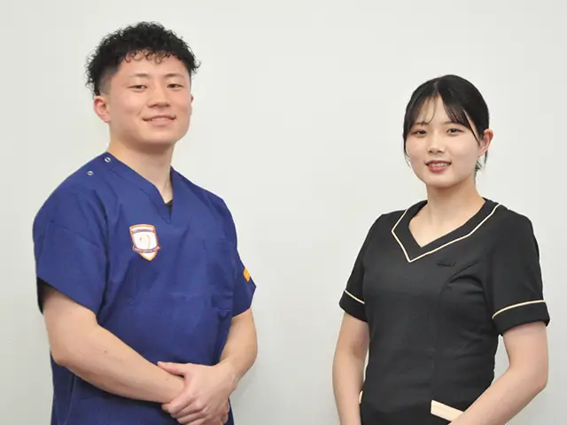 入社式のようす