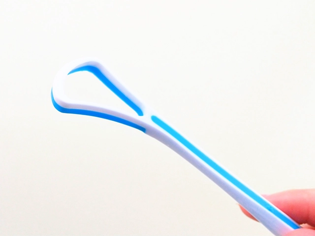 舌磨き用の専用ブラシ